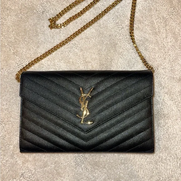 YSL Monogram Wallet on Chain - Picture 3 of 10